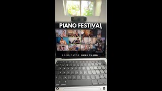 Watch Our Live Online Piano Festival  Adjudication amp Workshop with Nunu Zhang [upl. by Animsay]