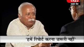 Seedhi Baat We believe in united India Mohan Bhagwat  Part 2 of 4 [upl. by Annawit235]