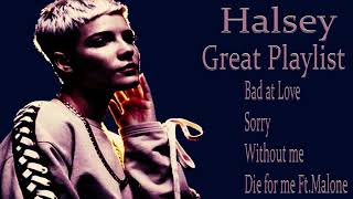 Halsey Top pop Playlist 2024Best Songs of Halsey [upl. by Amber]