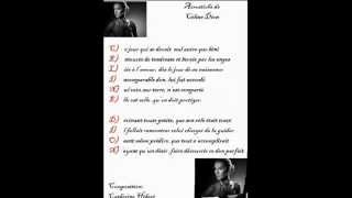 ♣ ♣ ♣ L Acrostiche de Céline Dion amp René Angélil [upl. by Skees]