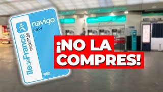 Comprar la tarjeta Navigo Easy no te conviene si [upl. by Poole]