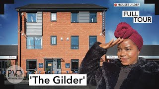 Touring a LOVELY 4 Bed New Build HOME  House Tour UK  Bellway Gilder Show Home  Property Vlogs [upl. by Fanny5]