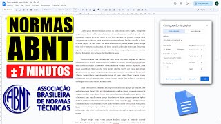 Normas ABNT 2024 Passo a Passo para FORMATAR TRABALHO no GOOGLE DOCS [upl. by Bijan101]