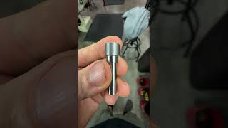 Making a pommel nut for a frame handle Bowie blacksmith bladesmithing ￼ [upl. by Aeriel]