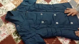 ASMR folding down jacket in 3 ways  FLUFFYBULKY JACKETPUFFED JACKET [upl. by Maiocco]