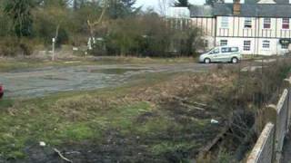 Blackwater River in Kelvedon floods  2009 [upl. by Retsof]