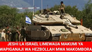 ISRAEL IMEWAUA MAKUMI YA WAPIGANAJI WA HÊZBOLLÂH KUSINI MWA LEBANON MILIPUKO MIKUBWA YASIKIKA [upl. by Bacchus]