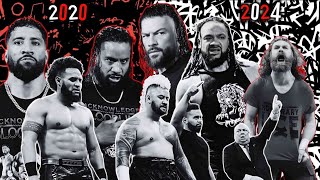 All Of The Bloodline WWE PPV Match Card Compilation 2020  2024 With All Championship Matches [upl. by Guenzi]