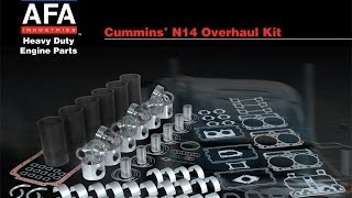 Cummins N14 E  Celect Plus  Engine Inframe  Overhaul Rebuild Kit [upl. by Lotta]