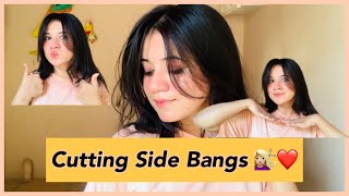 Eid Grooming Essentials  Haircut amp Bangs Tutorial 😍 [upl. by Iggep371]