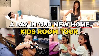 A DAY IN OUR NEW HOME  KIDS ROOM TOUR  ZEINAB HARAKE [upl. by Assenab]