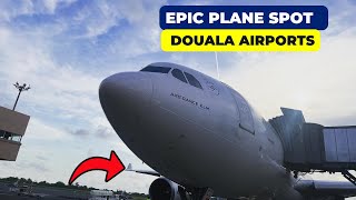 Ultimate Plane Spotting Adventure at Douala International Airport [upl. by Willdon]