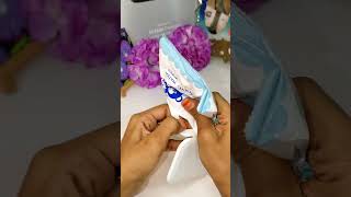 DIY Baby Wet Wipes Lid Reuse Idea👶🏻💡 shorts asmulticreativity diy crafts [upl. by Einot448]