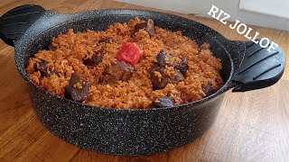 RIZ JOLLOF riz gras facile et rapide repas parfait pour toute la famille [upl. by Hugo]