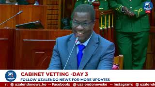 Opiyo Wandayi introduces himself before the NA Committee for CS Energy vetting [upl. by Ecnav]