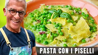 PASTA E PISELLI BUONISSIMA 😋 non la solita pasta RICETTA VELOCE di Chef Max Mariola [upl. by Gereron325]