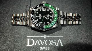 Die neue Davosa Ternos GMT quotSpritequot  16159007  Review  OlfertampCo [upl. by Noteloc]