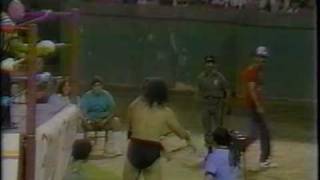 WWC Bruiser Brody vs Mighty Igor 1986 [upl. by Debra]