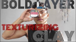 GATSBY TEXTURIZING CLAY  BOLD LAYER  BAGUS SIH TAPI  REVIEW [upl. by Norraj]