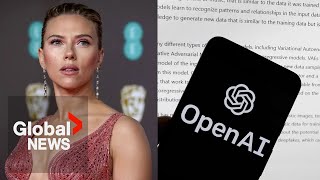 Sounds like Her Scarlett Johansson claims OpenAI copied her voice [upl. by Buckley]