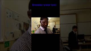 Bromine water test  Qualitative test of phenol [upl. by Yleme276]