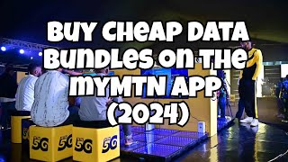 Get MTNs Cheapest Data Deals Buy 1GB for ₦200  myMTN App [upl. by Denten745]