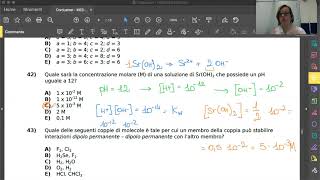 Test Medicina 2020  Commento CHIMICA [upl. by Fagin605]