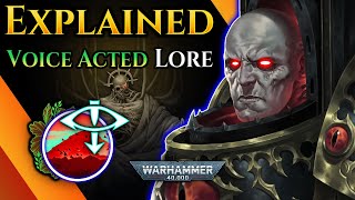 Horus Lupercal  Horus Rising Explained  Voice Acted 40k Lore  wolflordrho [upl. by Akapol]