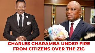 CHARLES CHARAMBA UNDER FIRE FROM CITIZENS OVER THE ZIG [upl. by Dnomad268]