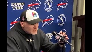 Bills coach Sean McDermott on Stefon Diggs part II [upl. by Drofnil]