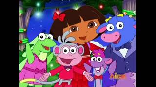 Dora the Explorer Happy Christmas War Is Over Music Video [upl. by Suoirrad]