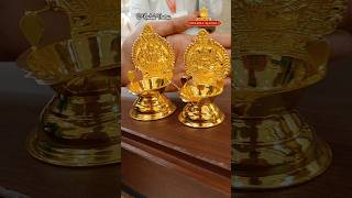 Gold Kamatchi Vilakku  5g Miniature God Idols  Pooja items in Gold  Pothys Swarnamahal [upl. by Skelly254]