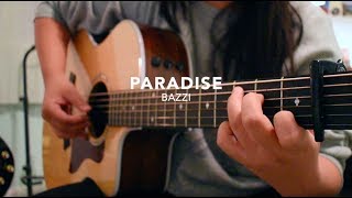 Paradise  Bazzi  Fingerstyle Guitar Cover TABS [upl. by Bartosch]