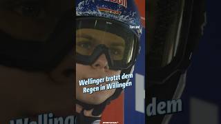 Wellinger trotzt dem Regen in Willingen l Sportschau shorts [upl. by Ferrell]