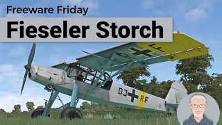 Freeware Friday  Fieseler Storch  MSFS 2020 [upl. by Arihs]