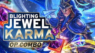 Blighting Jewel Karma Is the Most OP Combo  Rank 1 TFT Set 12 [upl. by Niel]