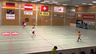 TuS Traunreut U12 Hallenmasters 2015 Spiel 40 Red Bull SalzburgHertha BSC Berlin 14 [upl. by Adnahc]