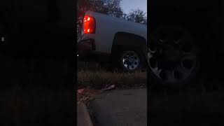 2008 chevy silverado 1500 startuprevs with aftermarket exhaust [upl. by Amada]