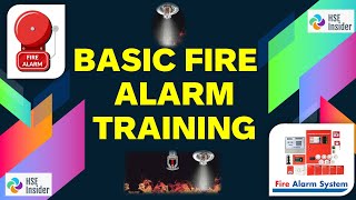 Fire Alarm System Basics  Fire Smoke Detector  Fire and Safety [upl. by Solracsiul]