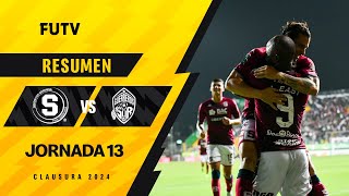 Resumen Saprissa 10 Pérez Zeledón  Jornada 13  Clausura 2024 [upl. by Ennovy]