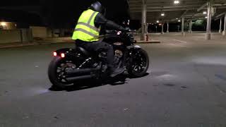 2021 Indian Scout Bobber  Vance amp Hines Twin Slash Riding [upl. by Meris]