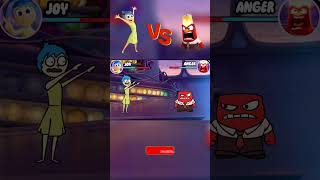 What if Joy fought Anger Who will be the winner animation cartoon insideout2 joy anger [upl. by Kliber]