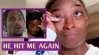 Simone Biles in tears over husbands recent anger issues [upl. by Artimed902]