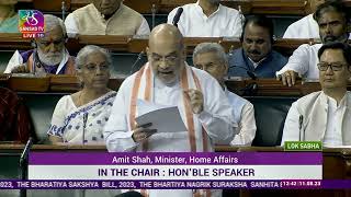 Union Home and Cooperation Minister Amit Shah introduces 3 Bills in Lok Sabha [upl. by Richter]