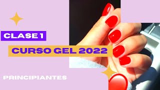 Gel Semipermanente para principiantes  Curso de Gel  Clase 1 [upl. by Ori]