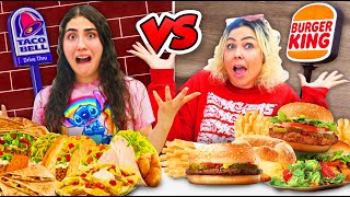 Eating the ENTIRE Fastfood Menu Challenge [upl. by Eissahc]