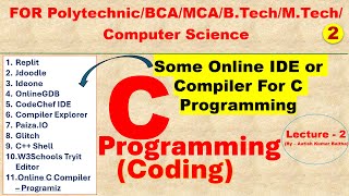 Online Compiler for C  Online Compiler C  C Compiler  Online IDEs for C Programmers [upl. by Map]