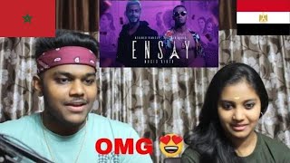 INDIANS REACT TO Mohamed Ramadan amp Saad Lamjarred  Ensay Music Video [upl. by Sanchez743]