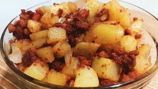 Papas con Longaniza [upl. by Aelber]