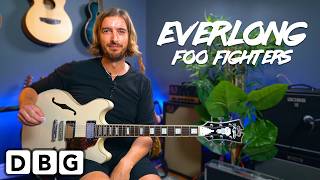 Play Everlong by Foo Fighters Guitar Lesson Tutorial [upl. by Sonaj]